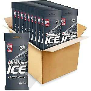 Dentyne Ice Sugar Free Gum (Arctic Chill 3 x 16  20 pbN) Dentyne Ice Sugar Free Gum (Arctic Chill 3 x 16 Piece Pack of 20)