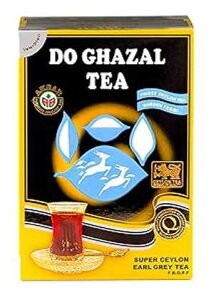 Do Ghazal A[ OC eB[ 16 IX sA ZC [Y eB[ {bNX 454g Do Ghazal Earl Grey Tea 16oz Pure Ceylon Loose Tea in Box 454g