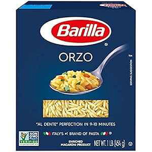 Barilla PastaAOrzoA1|hi16pbNj Barilla Pasta, Orzo,1 Pound (Pack of 16)