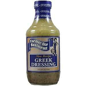 1 {gAM[hbVOAt@[}[{[C MVT_hbVO 16 IXApVsdqubNt 1 Bottle, Regular Dressing, Farmer Boy Greek Salad Dressing 16 oz, With Exclusive Recipe 