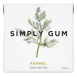 tFlAVv[K i``[CK tFl 6 pbN (v 90 ) vX`bNt[ + AXpe[t[ + `qg݊ Fennel, Simply Gum Natural Chewing Gum Fenne