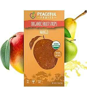Peaceful Fruits 100% t[cXgbv (}S[A5 ) Peaceful Fruits 100% Fruit Strips (Mango, 5 count)