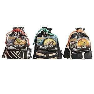 Verve Culture Thai for Two - Organic Thai Curry Cooking Sampler Kit USDA Organic, Vegan, Gluten-Free Made in Thailand