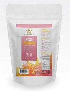[Y l[h hN ~bNX - 4 |h obO Blossoms By Java Frost Rose Lemonade Drink Mix - 4 LB Bag