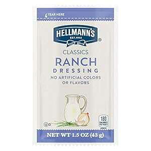 Hellmann's Classics Ranch T_hbVO |[VRg[TVF Oet[AlHAFsgpAMSG ܂͍ʓR[VbvYA1.5 IXA102 pbN Hellmann's 