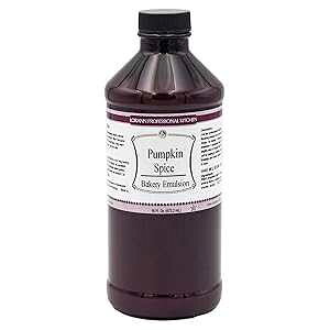 Lorann Oils Pumpkin Spice Bakery Emulsion: Genuine Pumpkin Spice Blend, Perfect for ing Fall Flavors in Cakes, Cookies & Desserts, Gluten-Free, Keto-Friendly, Pumpkin Spice Flavoring Essential