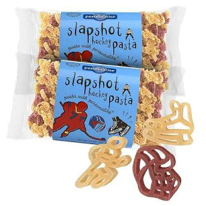 14 Ounce (Pack of 2), Slapshot Hockey Pasta (2 Pac, Pastabilities Fun Shaped Pasta for Kids - Slapshot Hockey Pasta - Hockey Stick Sport Theme, Non-GMO Natural Wheat Pasta, All-Natural, Kosher Certified, Made in