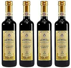 W[by WXeB v~I C^A fĩC^A oT~R| - PGI F 16.9fl oz / 500ml (4 pbN) Giuseppe Giusti Premio Italian Balsamic Vinegar of Modena Italy - PGI Certified 16.9fl oz / 500ml (4 pack)