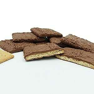 tBftBA LfB[Y Vi On NbJ[A~N `R[g Jo[ 1 |h Mtg {bNX Philadelphia Candies Cinnamon Graham Crackers, Milk Chocolate Covered 1 Pound Gift Box