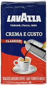 Lavazza 2 pbN N} E OXg OEh R[q[ e 8.8 IX/250g Lavazza 2 Pack Crema E Gusto Ground Coffee 8.8oz/250g Each