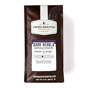 tbV[XgR[q[A_[NlrA2|hi32IXjA~fBA[XgAR[V[AS FRESH ROASTED COFFEE LLC FRESHROASTEDCOFFEE.COM Fresh Roasted Coffee, Dark Nebula, 2 lb (32 oz), Mediu