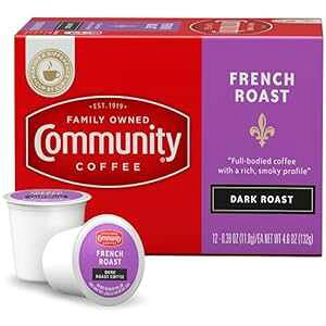 Community Coffee t` [Xg 36 JEg R[q[ |bhAGNXg _[N [XgAL[O 2.0 K Jbv u[ɑΉA12 JEg (3 pbN) Community Coffee French Roast 36 Count Cof