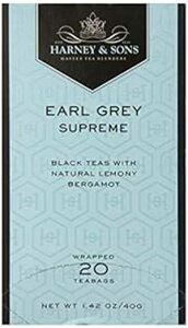 Harney & Sons ubN eB[obOAA[ OC Vv[A20  Harney & Sons Black Tea Bags , Earl Grey Supreme, 20 Count