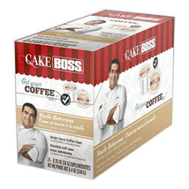ケーキボス コーヒーバニラバタークリーム、24個 Cake Boss Coffee Vanilla Buttercream, 24Count