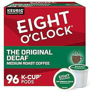 Eight O'Clock Coffee IWi fJtFAVOT[u L[O K Jbv |bhA~fBA [Xg R[q[ |bhA24  (4 pbN)Av 96  Eight O'Clock Coffee The Original Decaf, Single-
