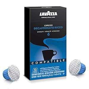 Lavazza Decaffeinato Ricco GXvb\ _[N [Xg JvZ lXvb\ IWi }Vƌ݊ C^AŃuhAÂăb`ȕ̃JtFCXA10  (6 