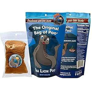 mxeB񂱃MOMtgpIWi񂿑 AVJ񂱁iFȉَqj The Original Bag of Poo, Sea Lion Poop (Brown Cotton Candy) for Novelty Poop Gag Gifts