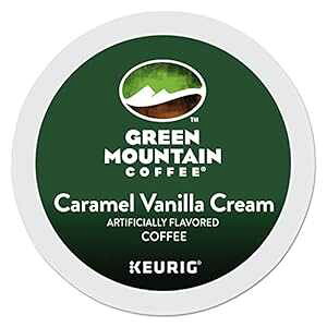 Green Mountain Coffee Roasters 6700CT Caramel Vanilla Cream Coffee K-Cups, 96/carton