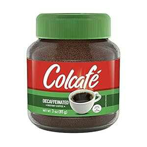Colcafe CX^g fJtF R[q[ W[ ͂̂܂܁AJtFCȂ bŏ 100%RrAR[q[ 3IX(1pbN) COLCAFE Colcaf Instant Decaf Coffee Jar Same Great Taste, No Caffeine 