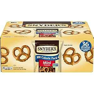 Snyder's of Hanover ~jvbcFA100 J[ʃpbNA36  Snyder's of Hanover Mini Pretzels, 100 Calorie Individual Packs, 36 Ct