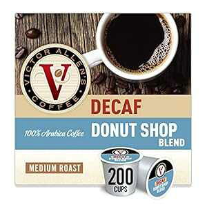 Victor Allen's R[q[ fJtF h[ic Vbv uhA~fBA [XgAL[O K Jbv u[pVO T[u R[q[ |bh 200  Victor Allen's Coffee Decaf Donut Shop Blend, 