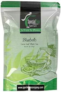 Special Tea Loose Leaf Black Tea, Bluebells, 8 Ounce