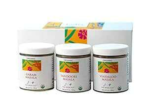 t[o[Y Iu CfBAA3 uh MtgZbg Tv[A12 IXA1 AU XpCX nbg Flavors of India, 3 Blend Gift Set Sampler, 12 ounces, 1 Count, The Spice Hut