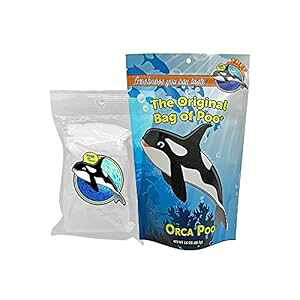 mxeB񂿃MOMtgpIWi񂿑 V`̂񂱁i킽߁j The Original Bag of Poo, Orca Poop (White Cotton Candy) for Novelty Poop Gag Gifts