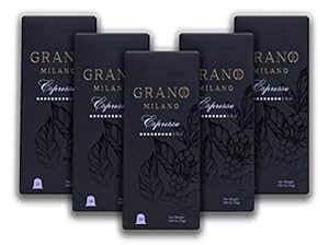 Grano Milano GXvb\ - R[q[|bh 50  lXvb\* IWiC ݊JvZ C^A t{fB ~fBA [Xg - x 9 Grano Milano Espresso - 50 Coffee Pods Nespresso* Origina