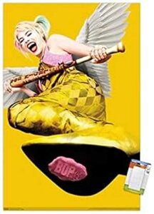 Trends International DCR~bNXf-o[YEIuEvC-K}EgEH[|X^[A22.375C` x 34C`A|X^[ƃ}Eg̃oh Trends International DC Comics Movie-Birds of Prey-Gum Mount