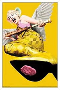 Trends International DC R~bNXf - o[Y Iu vCK EH[|X^[A22.375 C` x 34 C`AzCgt[o[W Trends International DC Comics Movie-Birds of Prey-Gum Wall Poster, 22.375