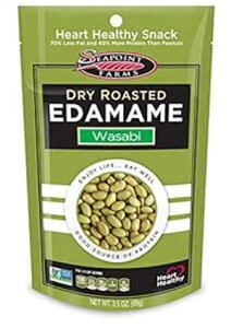 Seapoint Farms 킳уhC[Xg}AwV[ȃOet[XibNA12pbNA3.5IXi12pbNj Seapoint Farms Wasabi Dry Roasted Edamame, Healthy Gluten-Free Snacks, 12-Pack, 3.5 Ounce (Pack of 12
