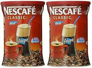 lXJtF NVbN CX^g MV R[q[ fJtFA7IX Nescafe Nescafe Classic Instant Greek Coffee Decaf, 7-Ounce Cans
