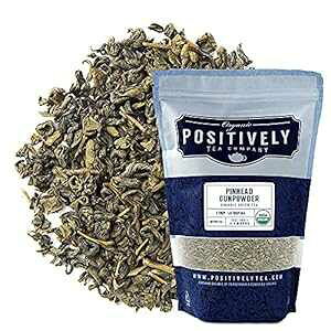 Organic Positively Tea CompanyAswbhΖAΒA[Y[tA16 IX Organic Positively Tea Company, Pinhead Gunpowder, Green Tea, Loose Leaf, 16 Ounce