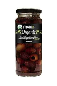 }I J}` MVYI[KjbN J}^ƃO[ I[uA[Y}[ƃI[uIC̎픲A6.25 IX Mario Camacho Greek Organic Kalamata and Green Olives Pitted with Rosemary and Olive