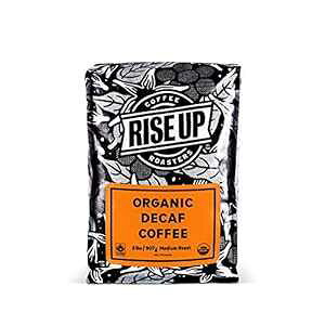 I[KjbNJtFCXAFtFAg[hI[KjbNR[q[A2|hASiI[KjbNJtFCXj RISE UP COFFEE ROASTERS Organic Decaffeinated, Certified Fair Trade Organic Coffee, 2 