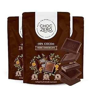ChocZero 50% _[N`R[gAsgpAYBAR[sgpAlHÖsgpAI[i`A`qg݊ - (3܁A30) ChocZero 50% Dark Chocolate, Sugar free, Low Car