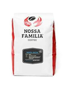 uWI[KjbNfJtFR[q[A~fBA_[N[XgR[q[ASWPA2|h҂ Nossa Familia Brazil Organic-Decaf-Coffee, Medium-Dark Roast Coffee, SWP, 2lb Ground