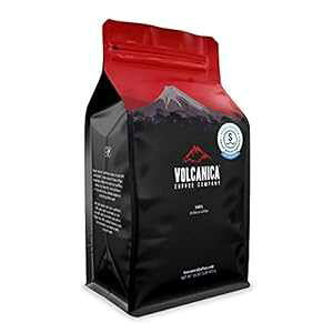 RrA Xv fJtF R[q[AӁAXCXAtFAg[hAtbV[XgA16 IX Volcanica Coffee Colombian Supremo Decaf Coffee, Ground, Swiss Water Processed, Fair Trade, Fresh Roas
