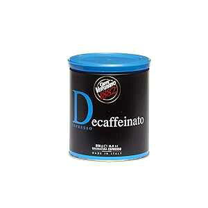 Caffe Vergnano fJtF GXvb\ [Xg - 8.8 IX - 250g Caffe' Vergnano 1882 Caffe Vergnano Decaf Espresso Roast - 8.8 oz. - 250g Can