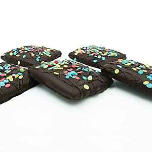 tBftBAELfB[Y nbs[o[Xf[MtgA_[N`R[gŃR[eBOꂽOnNbJ[A6IX Philadelphia Candies Happy Birthday Gift, Dark Chocolate Covered Graha