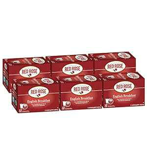 bh[YeB[gA72VOT[uJbvKJbv|bhL[OR[q[[J[pACObVubNt@Xg Red Rose Teas Black Teas, 72 Single Serve Cups K-Cup Pods for Keurig Coffee Ma