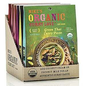 I[KjbNJ[y[Xg̃oGeB6pbNBr[KBisgpBVK[t[BPgth[B^CB 2.8IX|[`6P[X MIKE'S ORGANIC CURRY LOVE EST. 2008 Variet