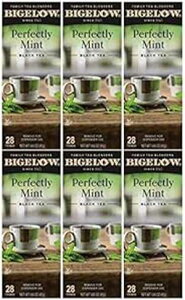 Bigelow eB[obOAve[V ~gA28  (6 pbN) Bigelow Tea Bags, Plantation Mint, 28-Count Boxes (Pack of 6)