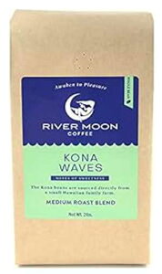River Moon CoffeeARiR[q[SA~fBA[XgA2|hARiEF[unCAR[q[uhA\ȍ͔|A32IXA100%ArJ River Moon Coffee, Kona Coffee Whole Bean, Medium R