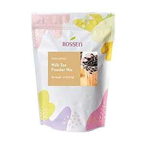 Bossen ^sIJ eB[ pE_[ ~bNX - ~NeB[ - 2.2 |h Bossen Bubble Tea Powder Mix - Milk Tea - 2.2 Pound
