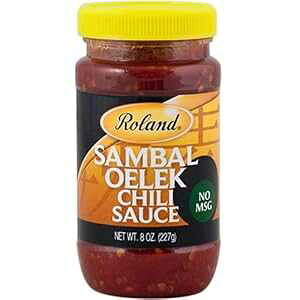 Roland Foods ToIbN\[XAAHiA8IX{g Roland Foods Sambal Oelek Sauce, Specialty Imported Food, 8-Ounce Bottle