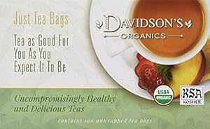 Davidson's eB[obOAI[KjbN n[u pvL XpCXA100  Davidson's Tea Bags, Organic Herbal Pumpkin Spice, 100 Count