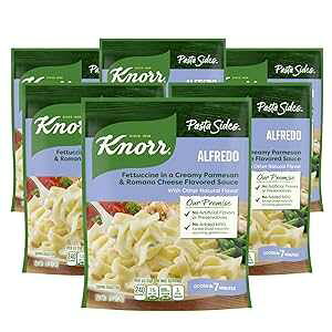 Knorr Pasta Sides For a Delicious Easy Pasta Meal Alfredo No Artificial Flavors 4.4 Ounce (Pack of 4)
