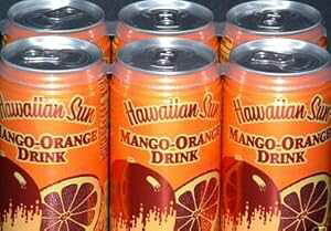 nCAT }S[IWhN(12) Hawaiian Sun Mango-Orange Drink (12 Cans)